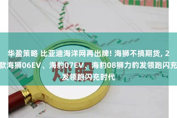 华盈策略 比亚迪海洋网再出牌! 海狮不搞期货, 2026款海狮06EV、海豹07EV、海豹08狮力豹发领跑闪充时代